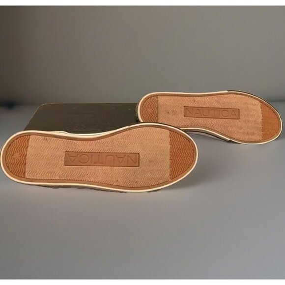 Nautica Spinnaker Black Loafer Shoes Boys Size 5 EXCELLENT CONDITION - Picture 7 of 7